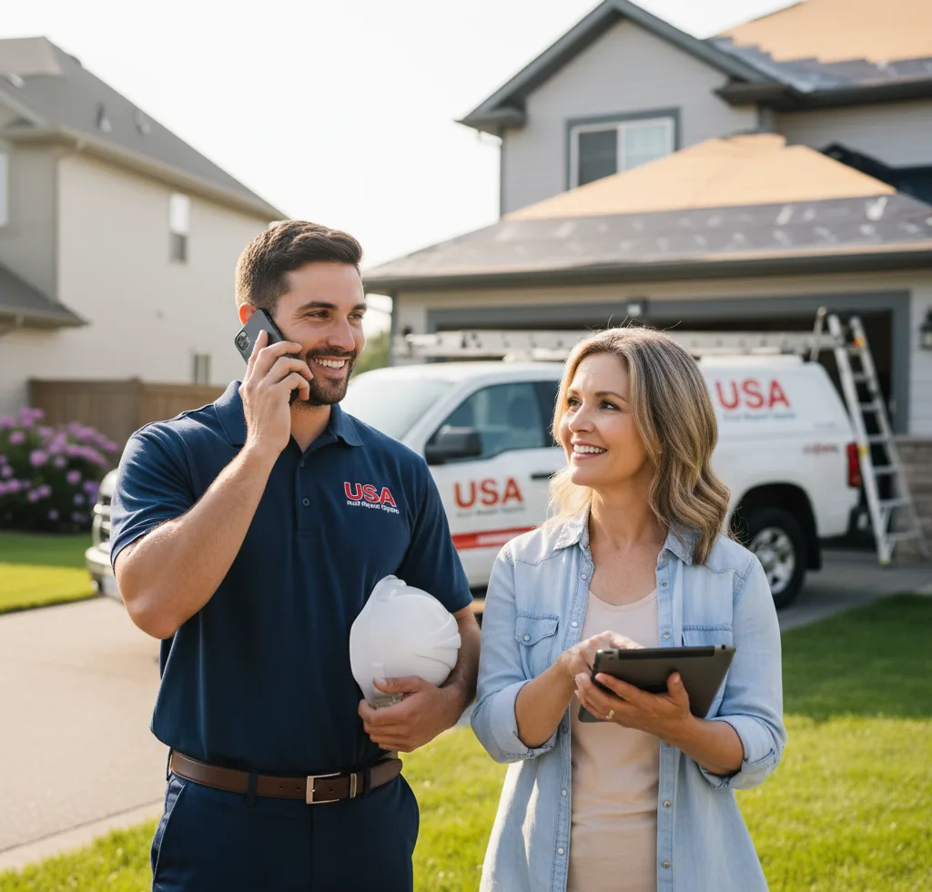 USA Roof Repair Experts customer support in Montvale